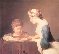 Chardin, Jean Baptiste Simeon - The Schoolmistress